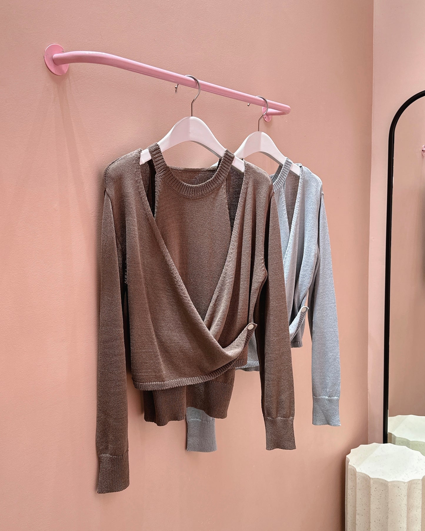 Halter Wrap Knit Set