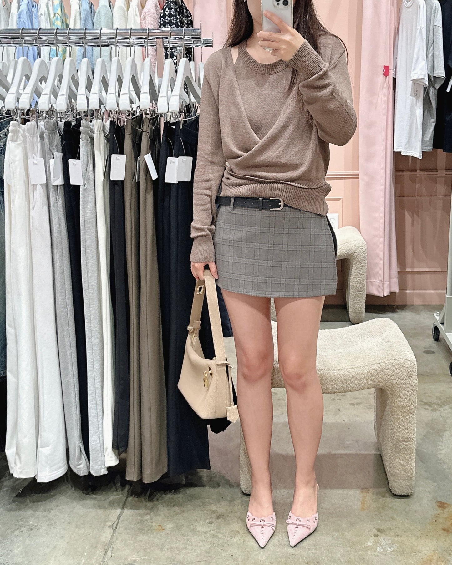 Halter Wrap Knit Set