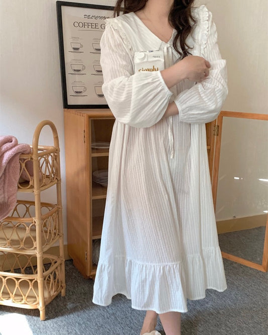 Lacy Bloom Sailor Sleep Dress