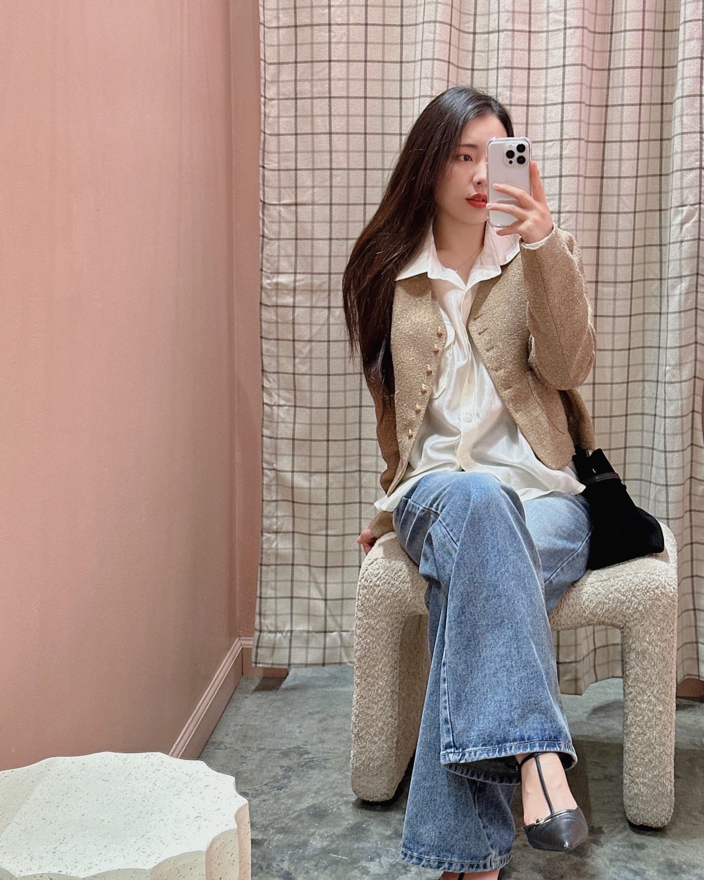 Luna Shimmer Tweed Jacket