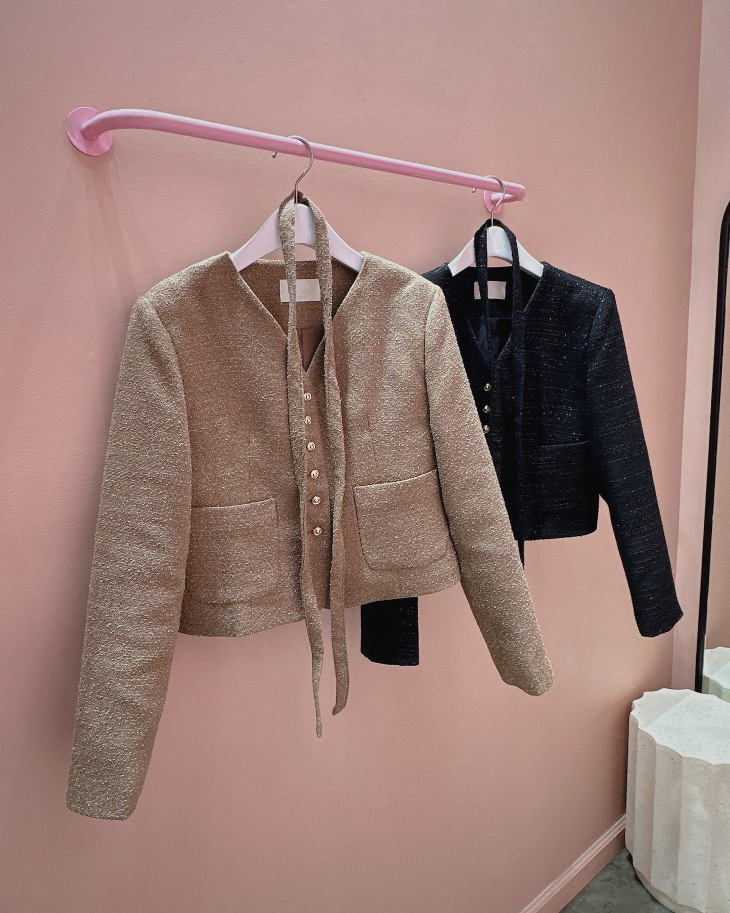 Luna Shimmer Tweed Jacket