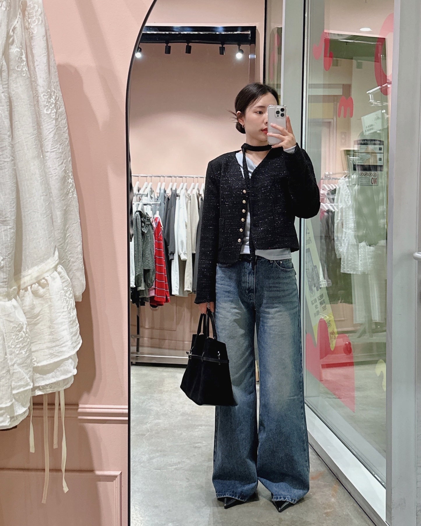 Luna Shimmer Tweed Jacket