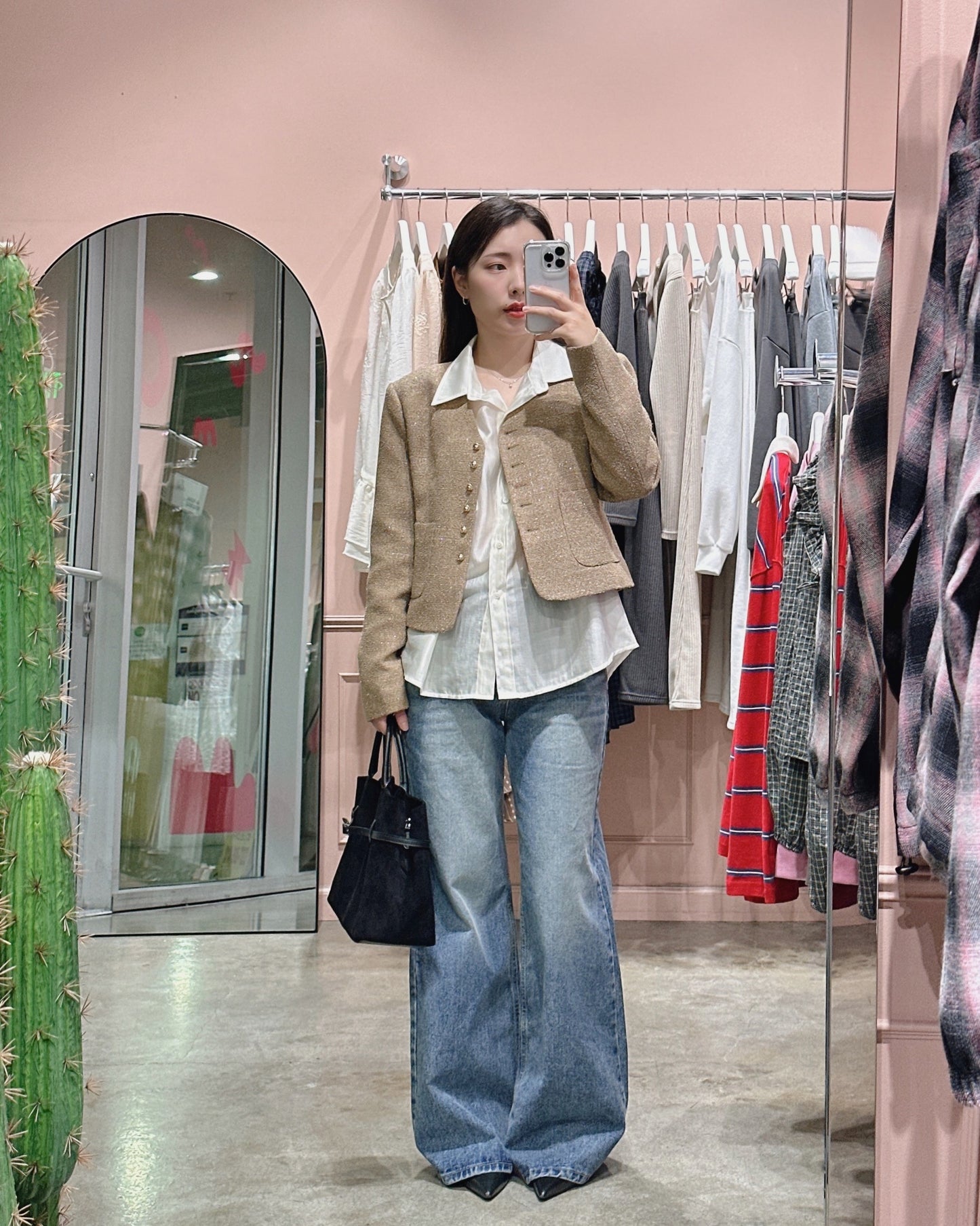 Luna Shimmer Tweed Jacket