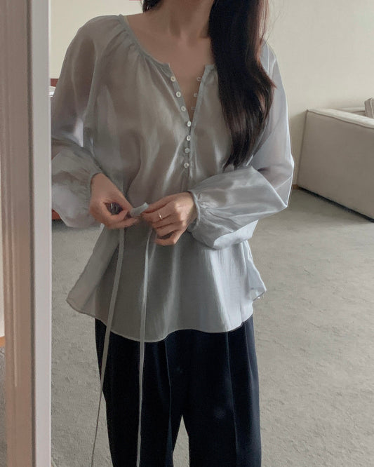 Flowy Chiffon Tunic