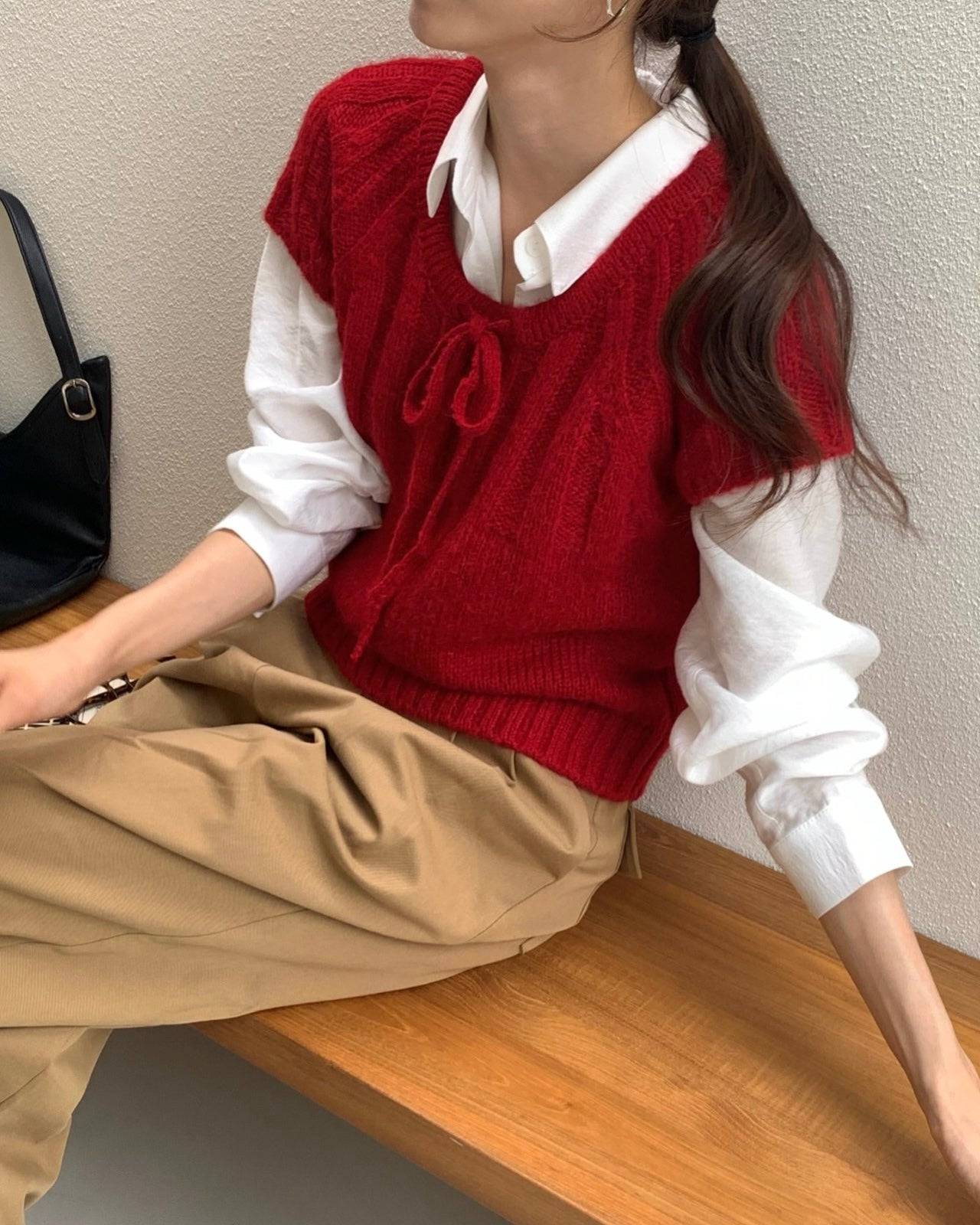 Wool Tie Knit