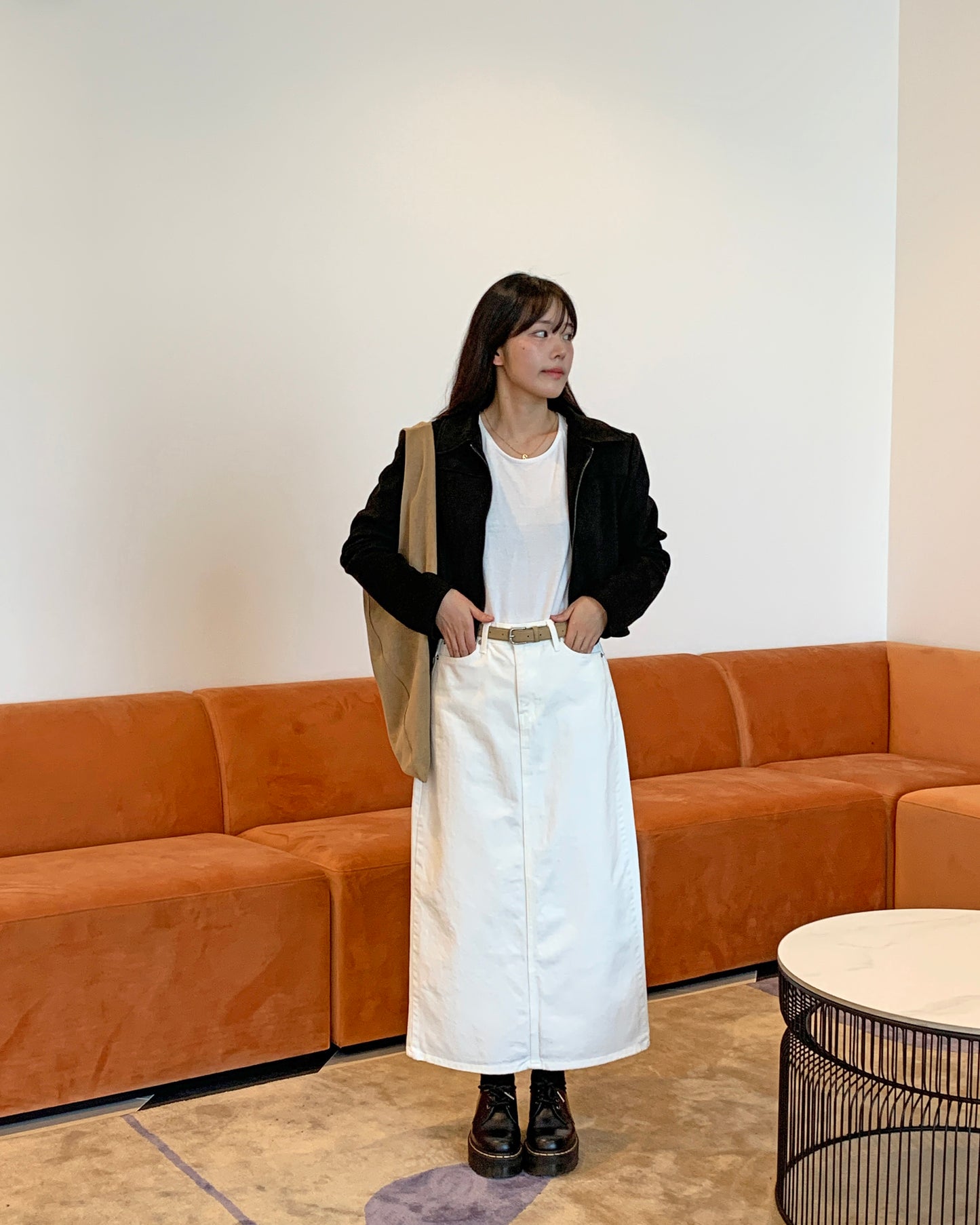 Minimal Suede Jacket