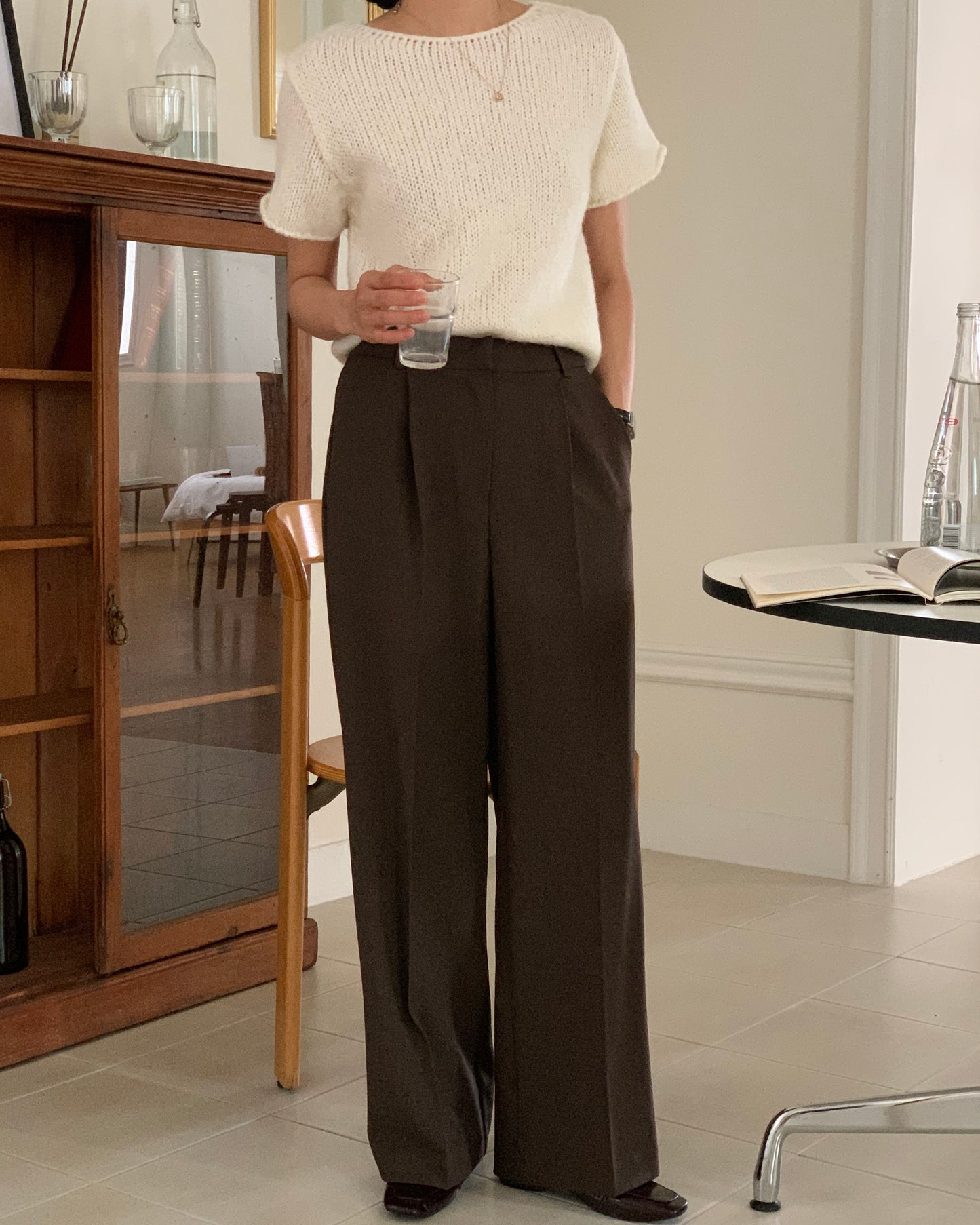 Minimal Straight Trousers