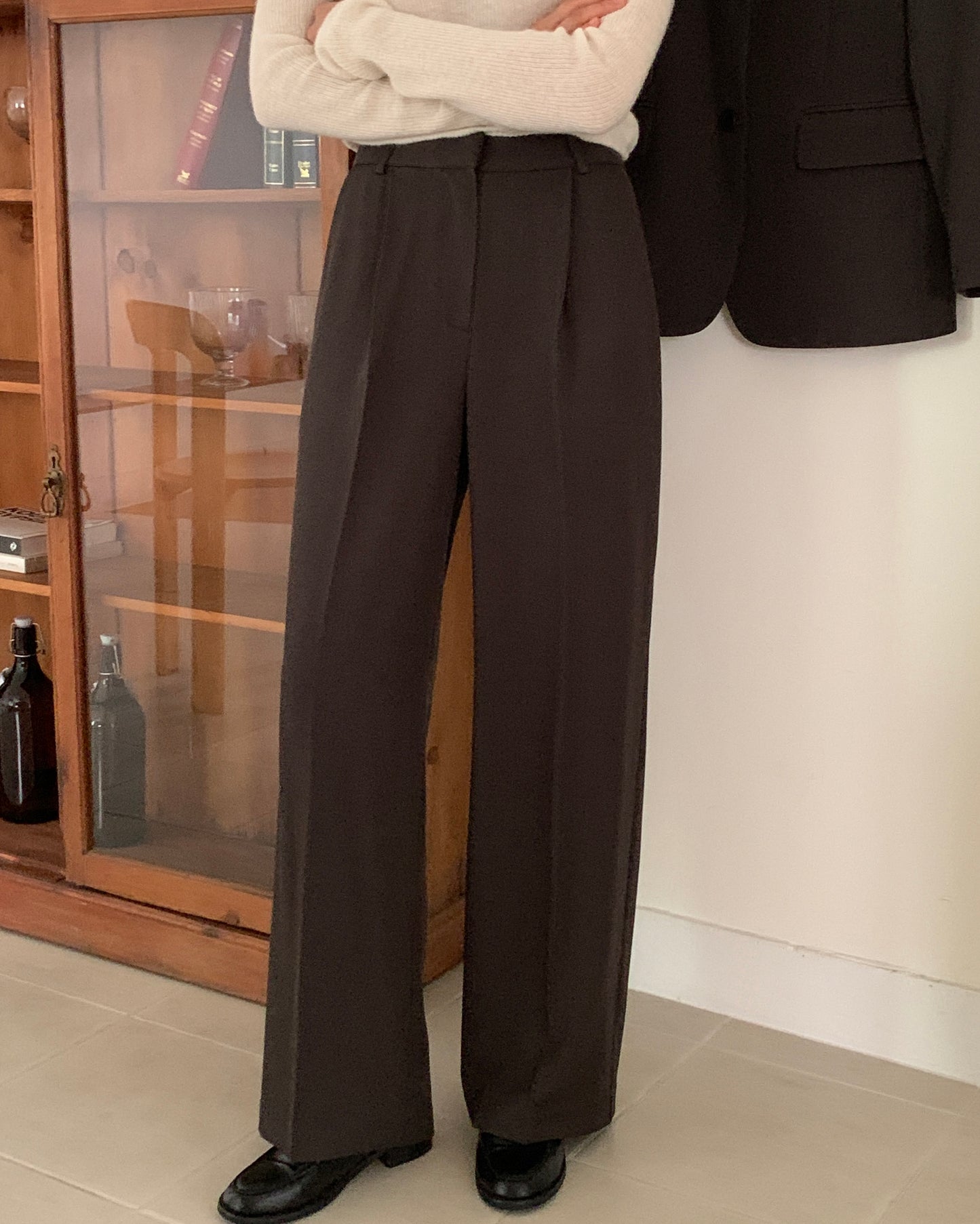 Minimal Straight Trousers