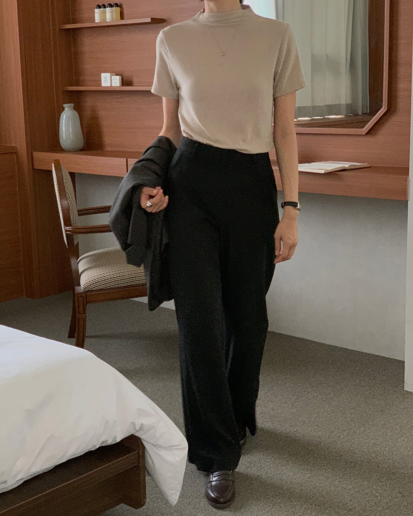 Minimal Straight Trousers