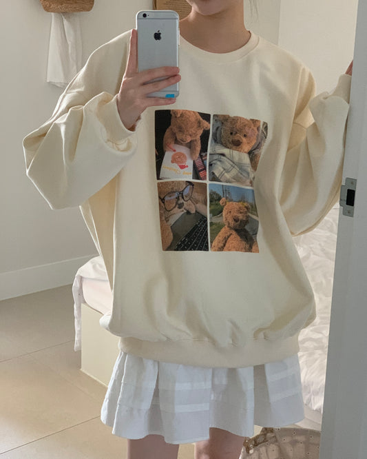 Bear's Diary Pullover