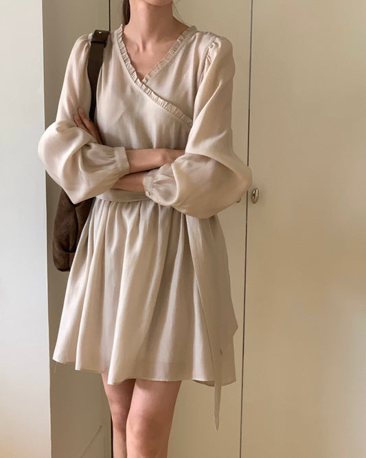 Shimmering Tie Dress