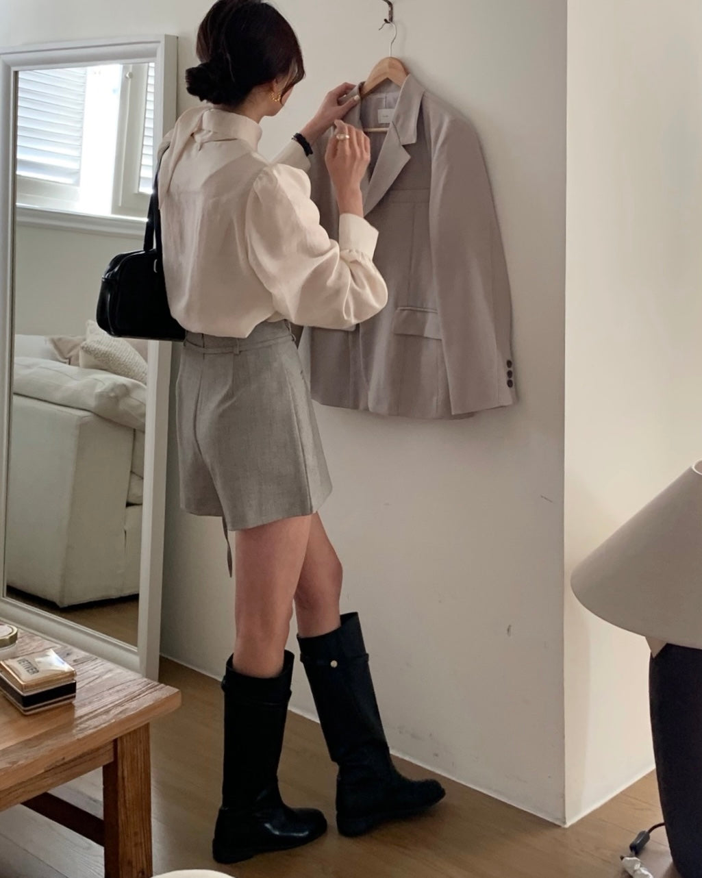 Nova D-Ring Wool Skort