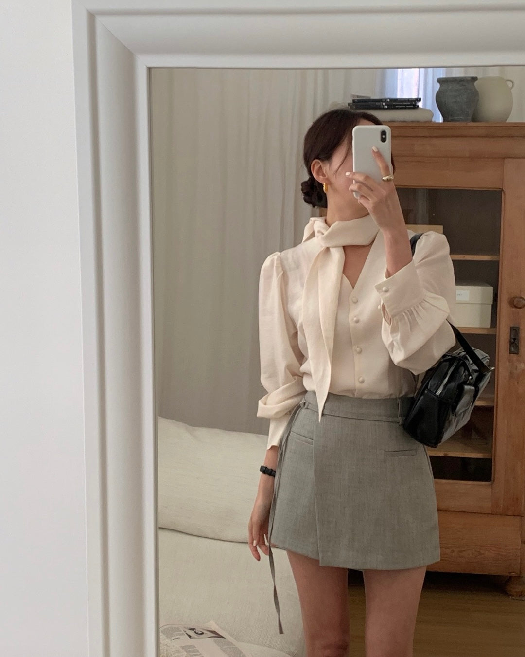 Nova D-Ring Wool Skort