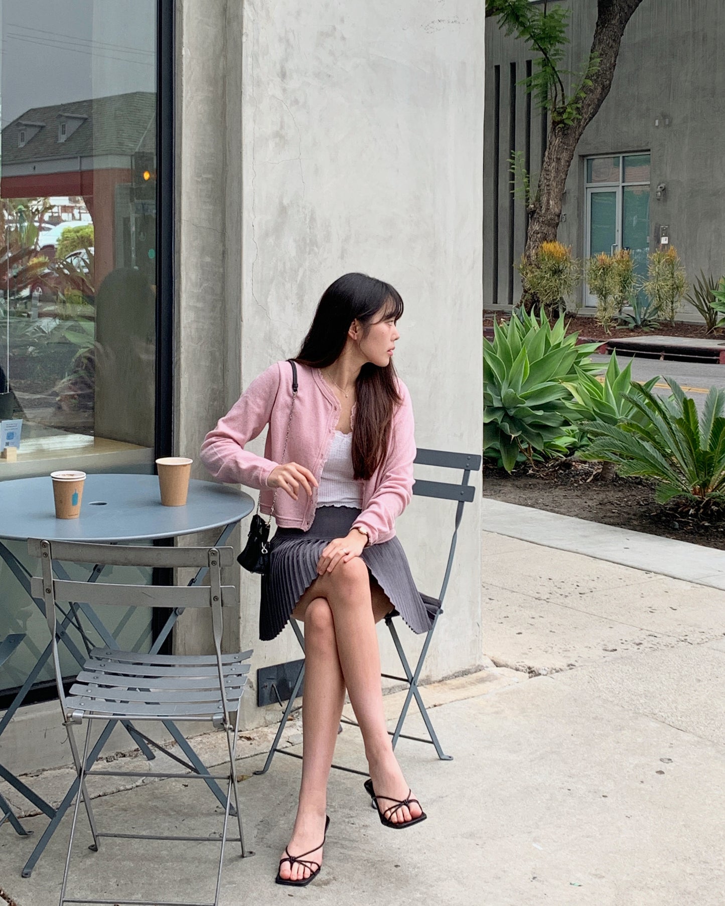 Frayed Edge Wool Cardigan