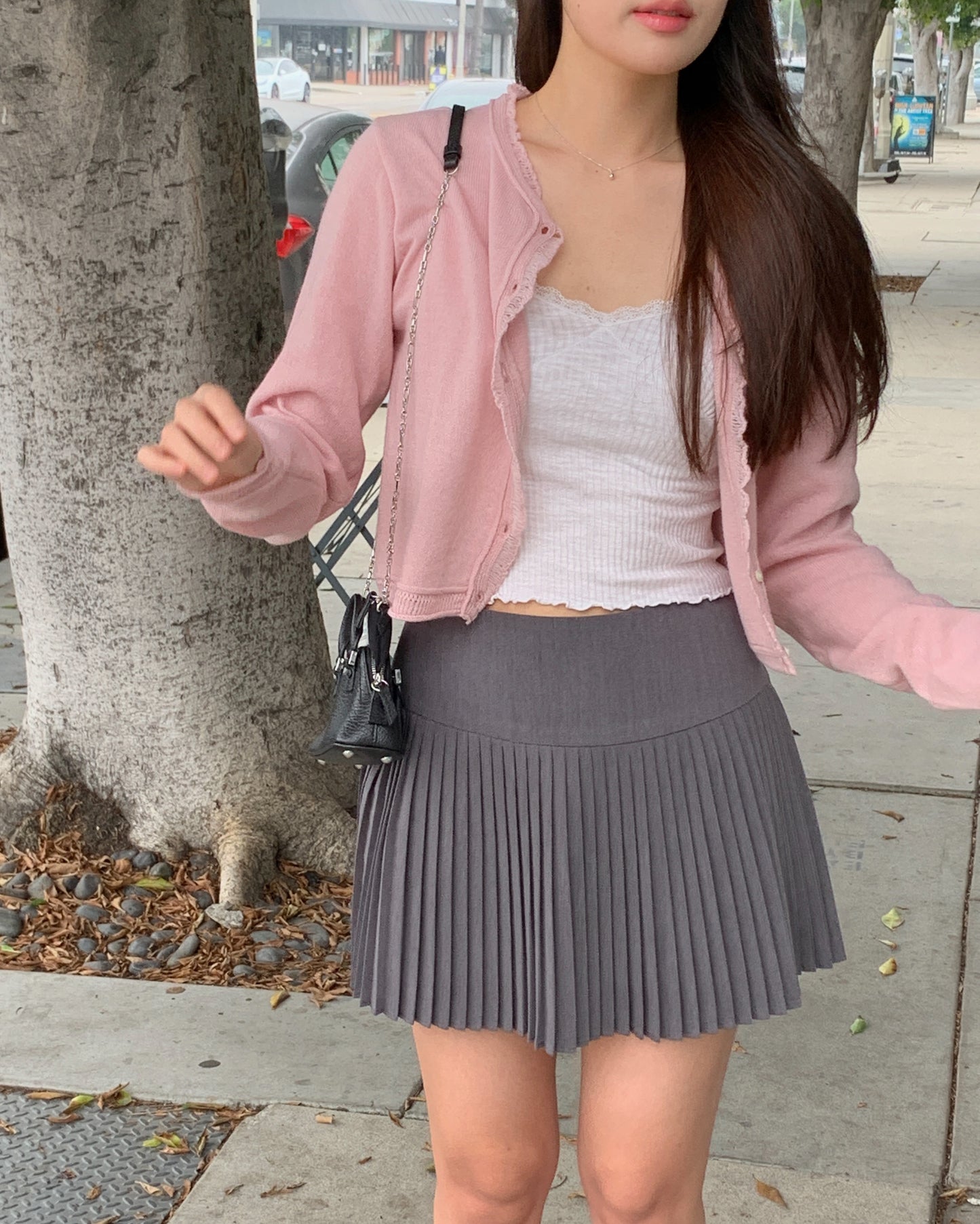 Frayed Edge Wool Cardigan