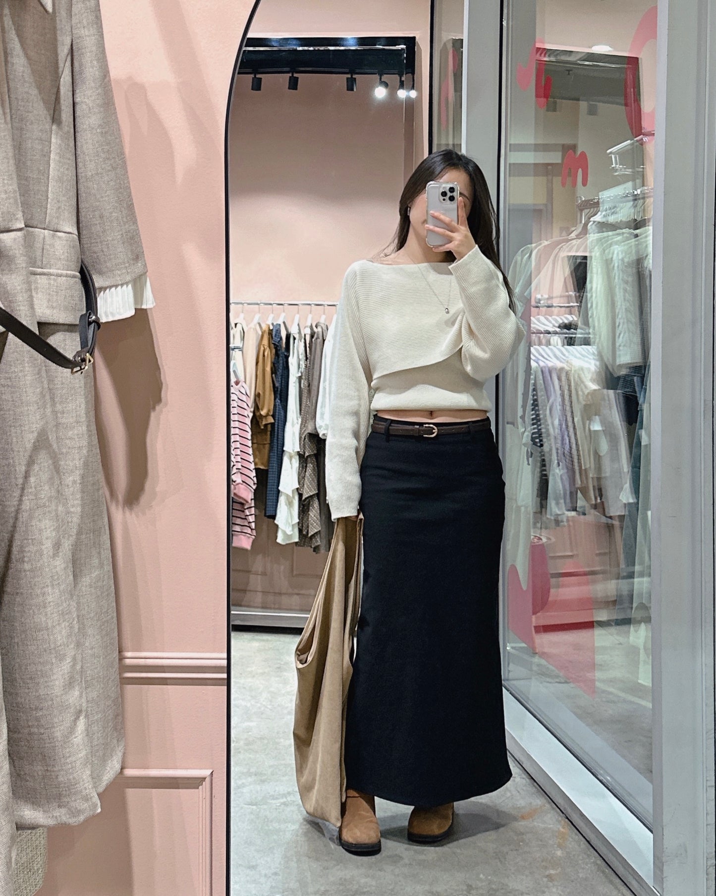 Ribbed Wool Two-Piece