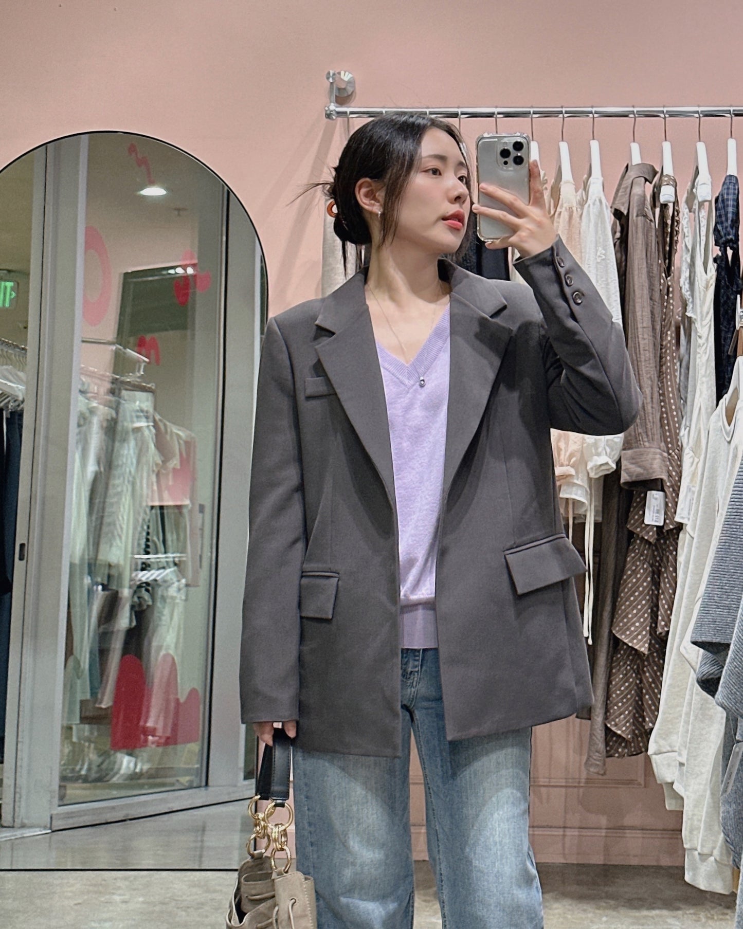 Two-Way Belted Blazer