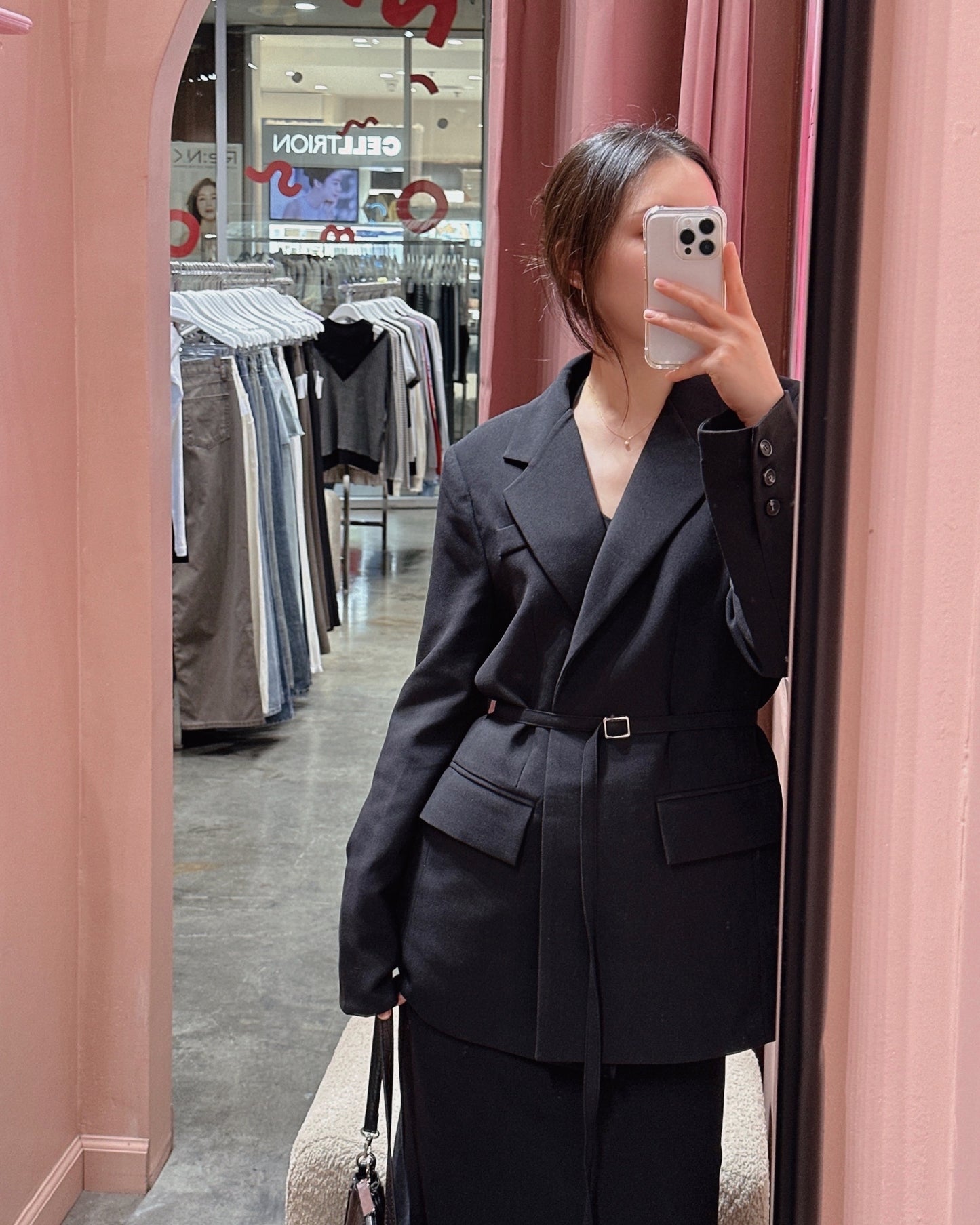 Two-Way Belted Blazer