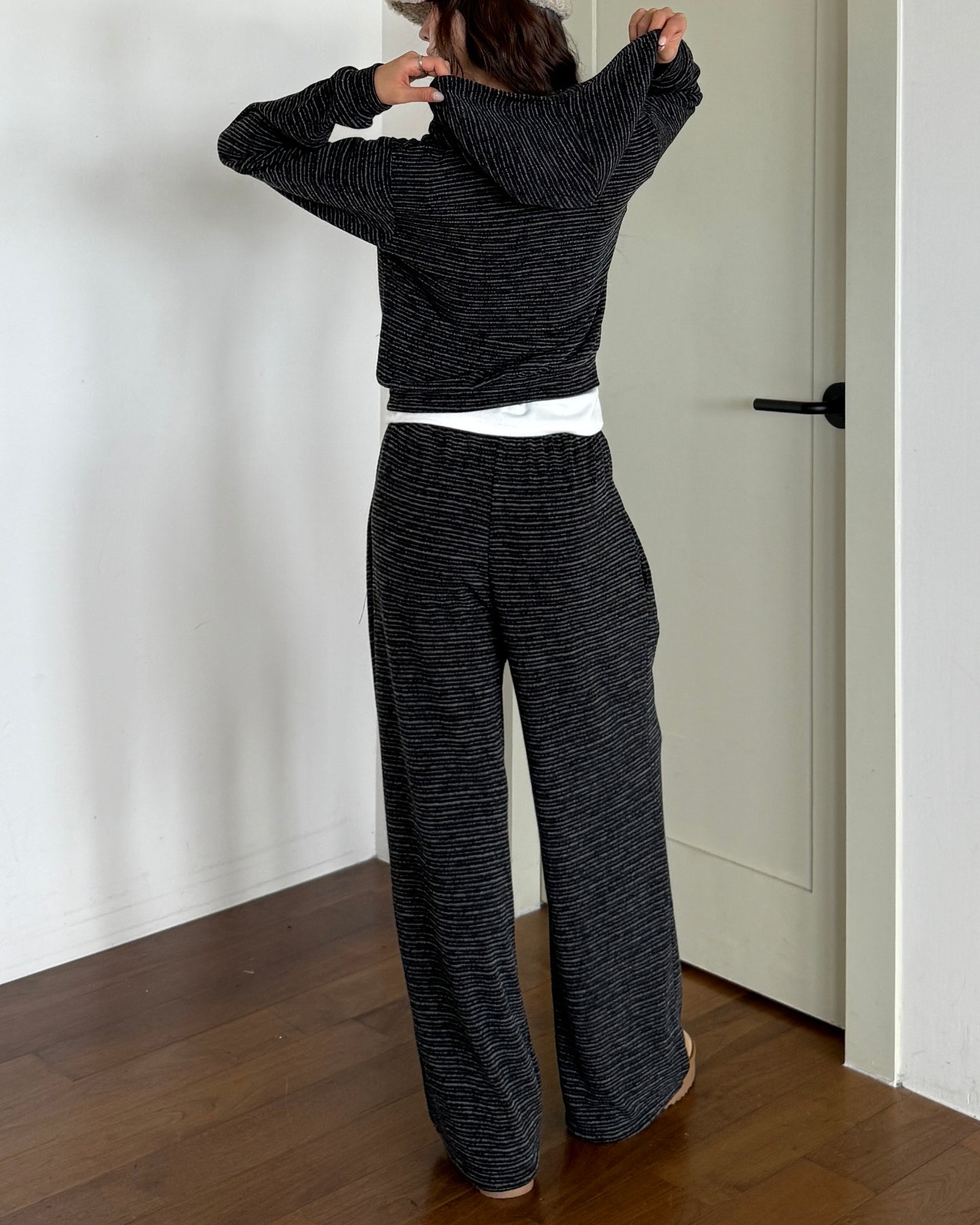 Effortless Stripe Tracksuit