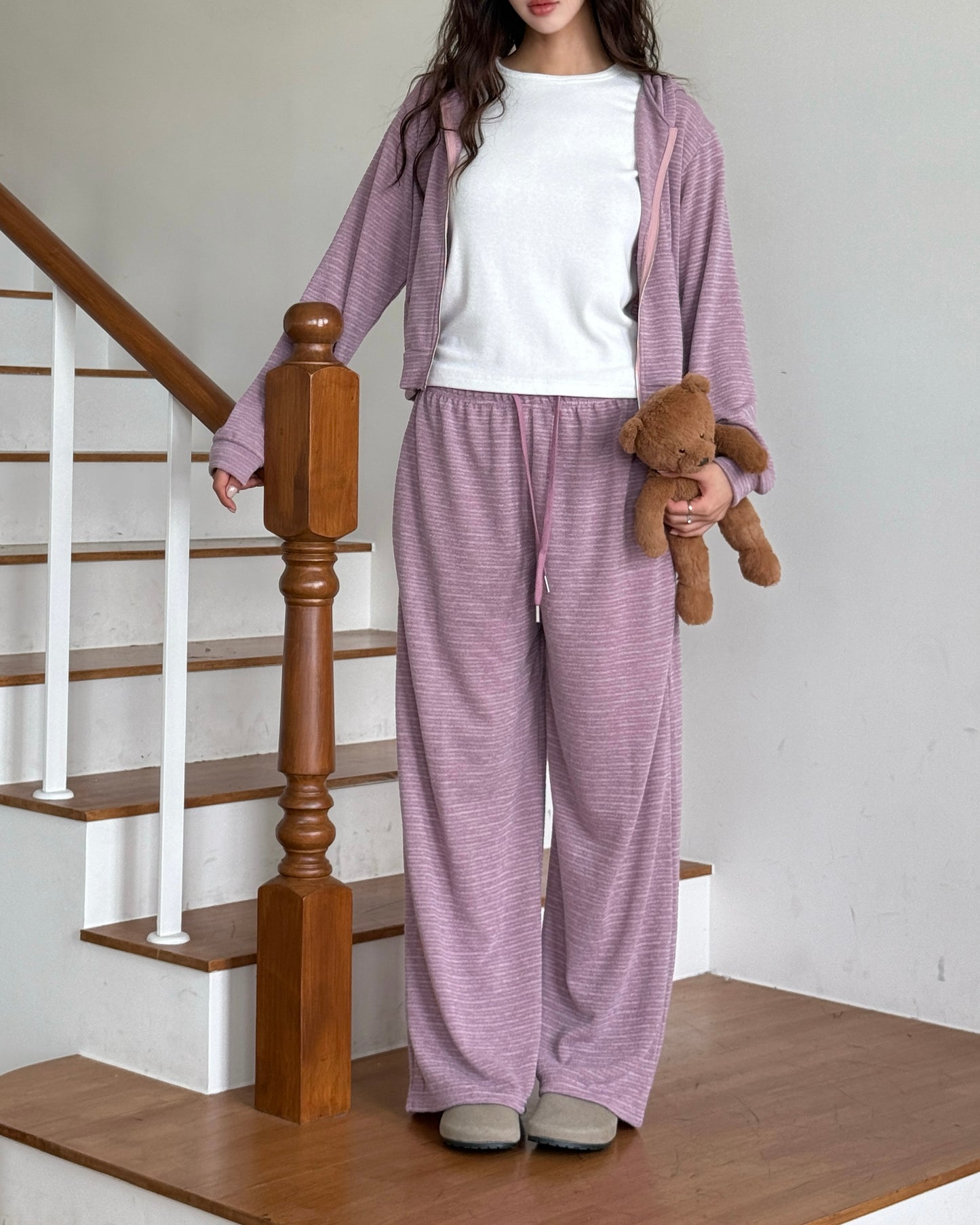 Effortless Stripe Tracksuit