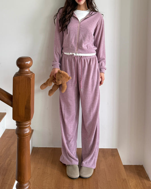 Effortless Stripe Tracksuit