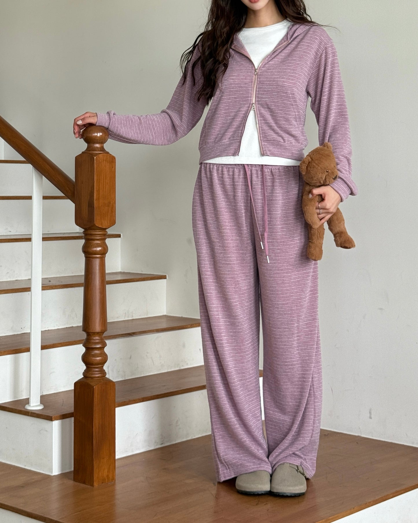 Effortless Stripe Tracksuit