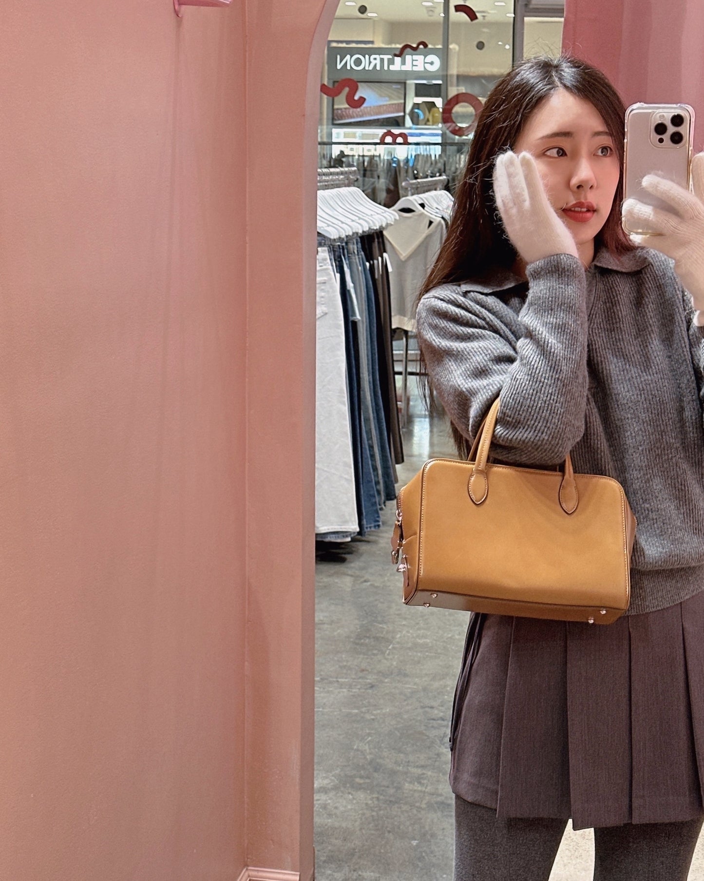 Soft Ribbed Polo Knit