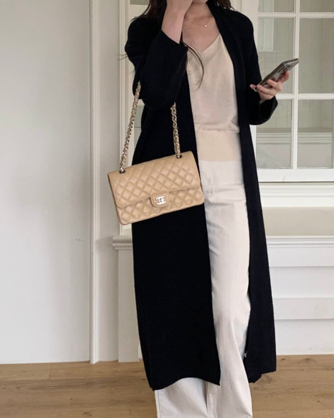 Cozy Knit Maxi Cardigan