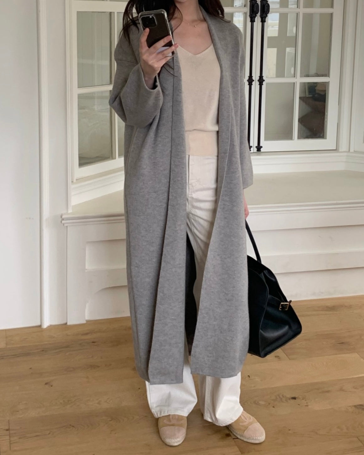 Cozy Knit Maxi Cardigan