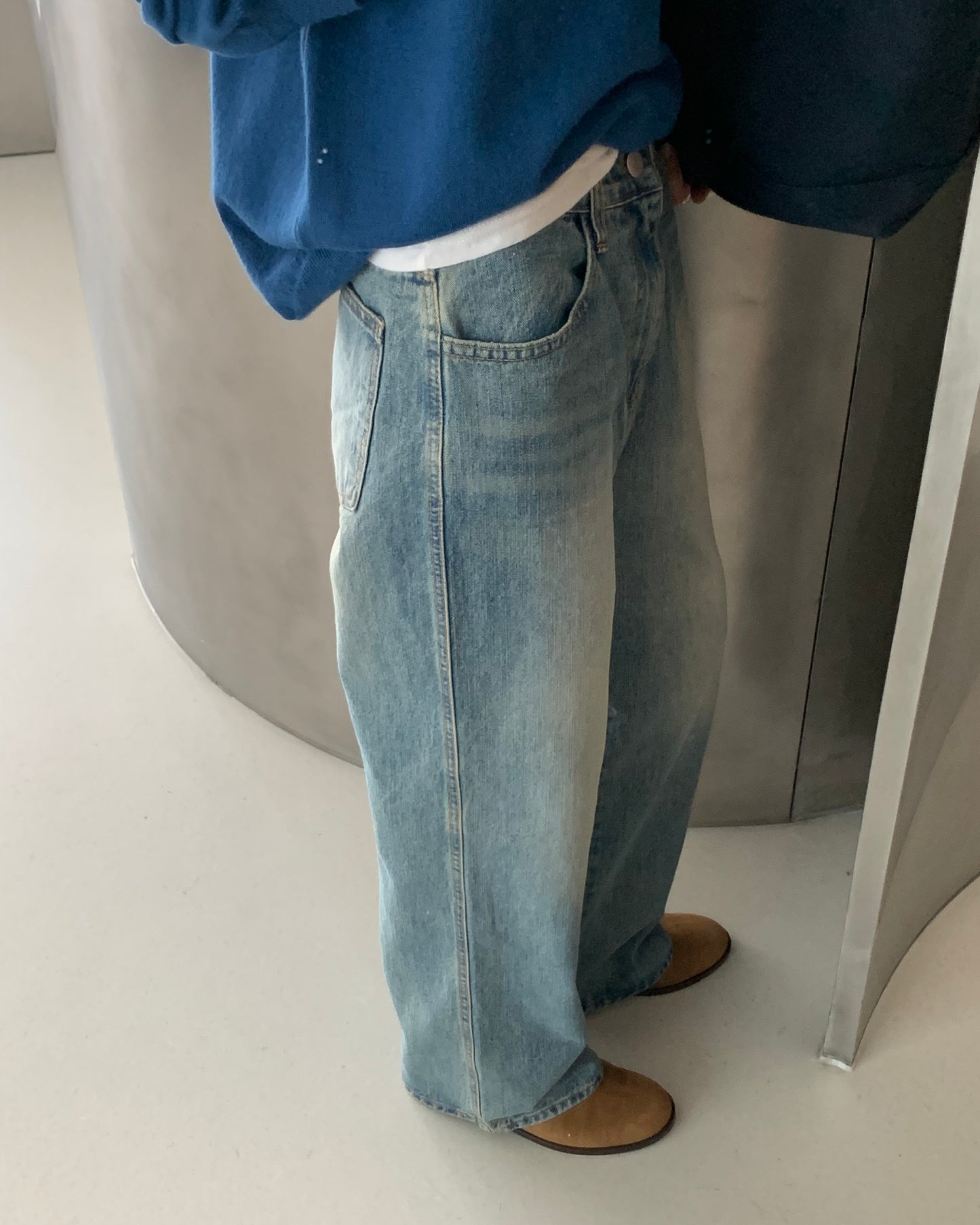 Vintage Slouch Denim Pants