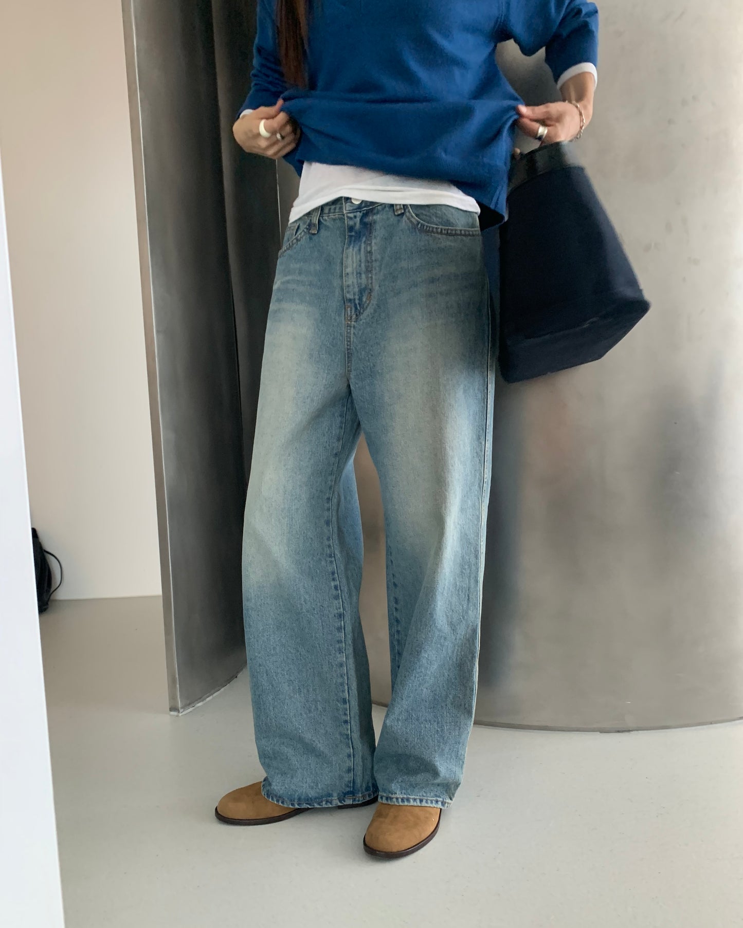 Vintage Slouch Denim Pants