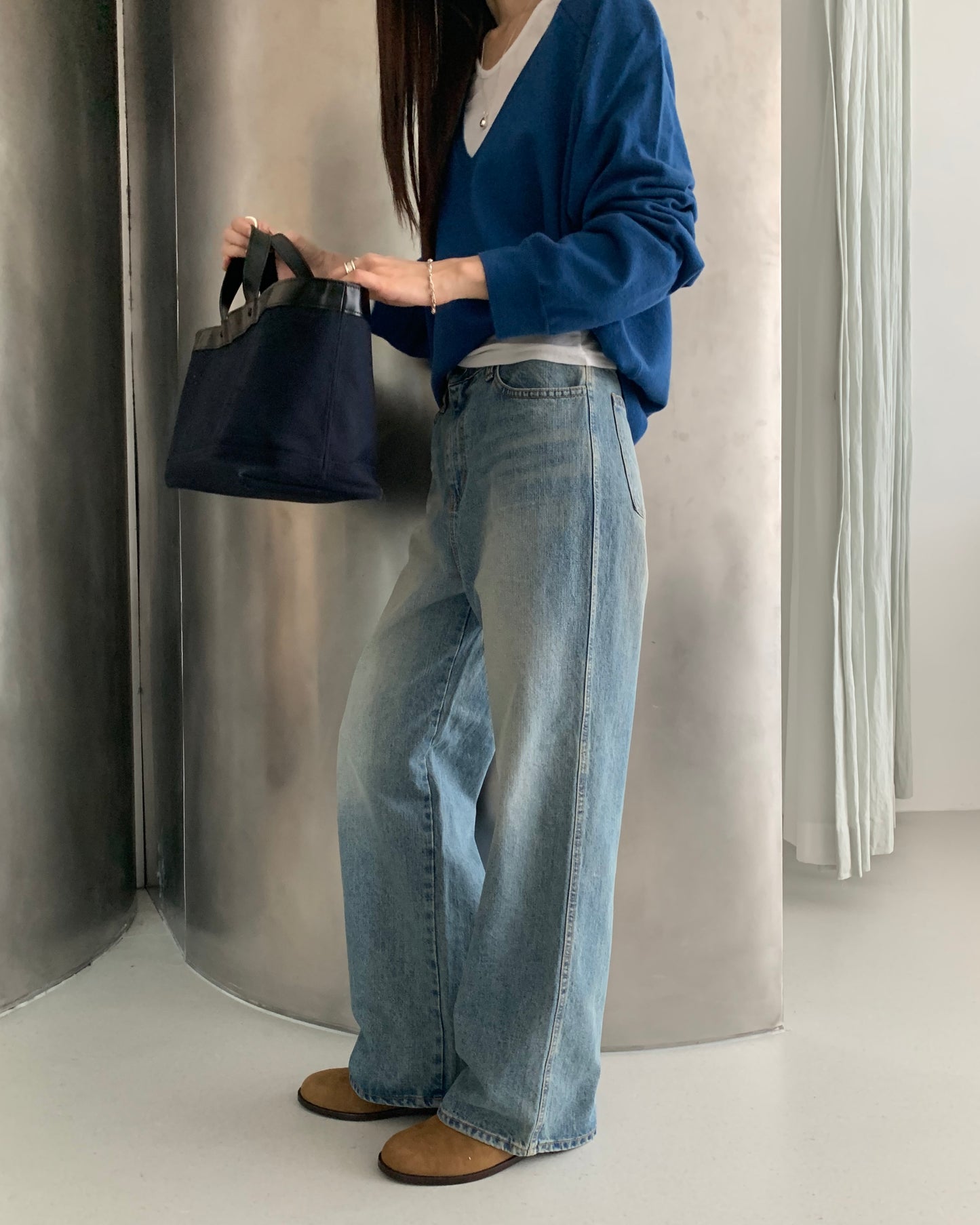 Vintage Slouch Denim Pants