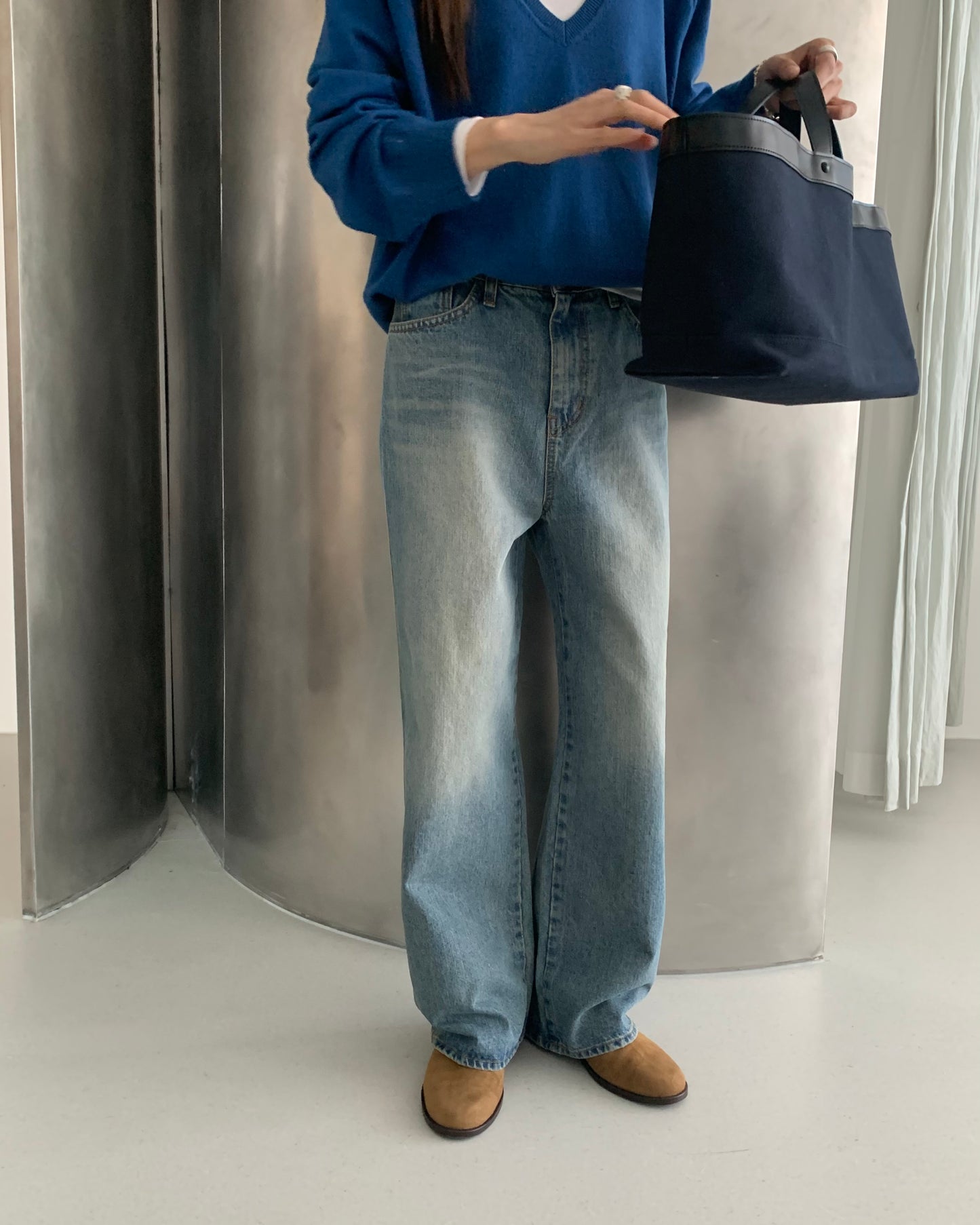 Vintage Slouch Denim Pants