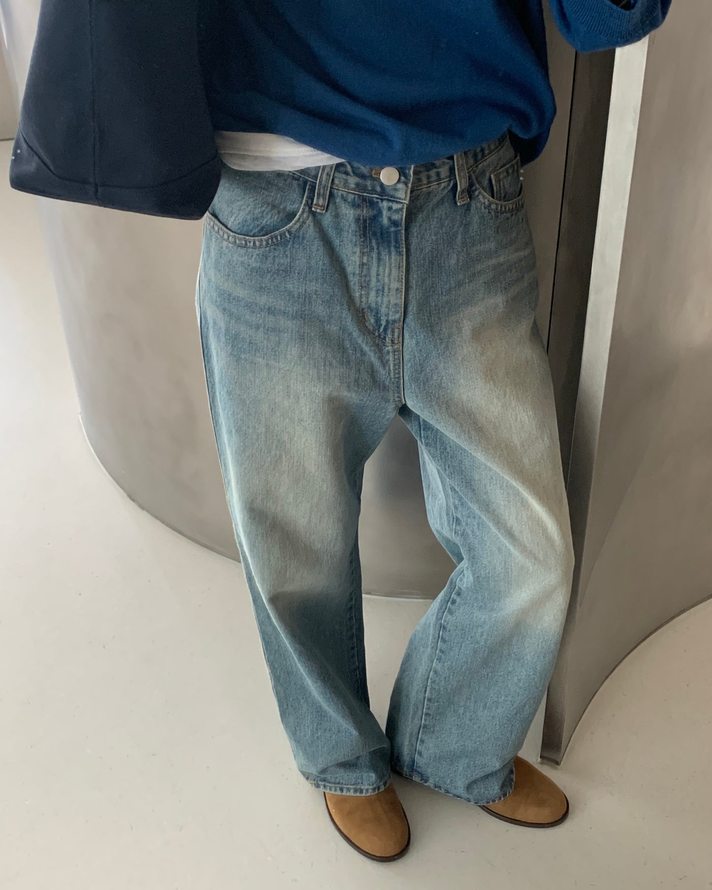 Vintage Slouch Denim Pants