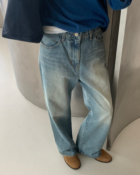 Vintage Slouch Denim Pants