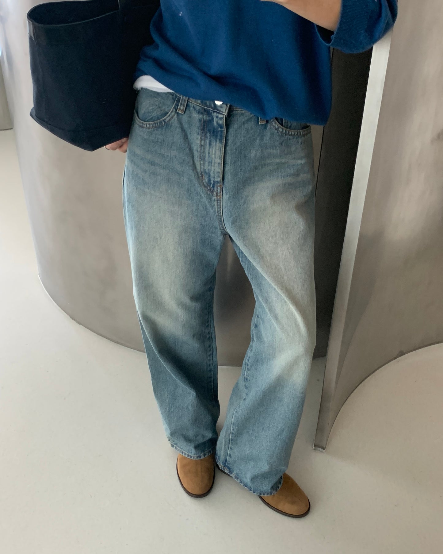 Vintage Slouch Denim Pants