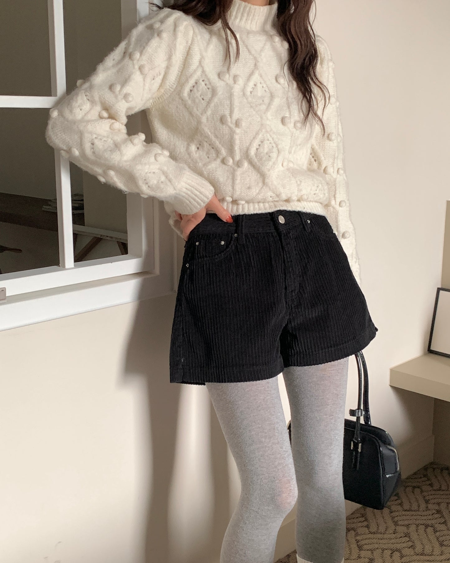 Teddy Corduroy Shorts