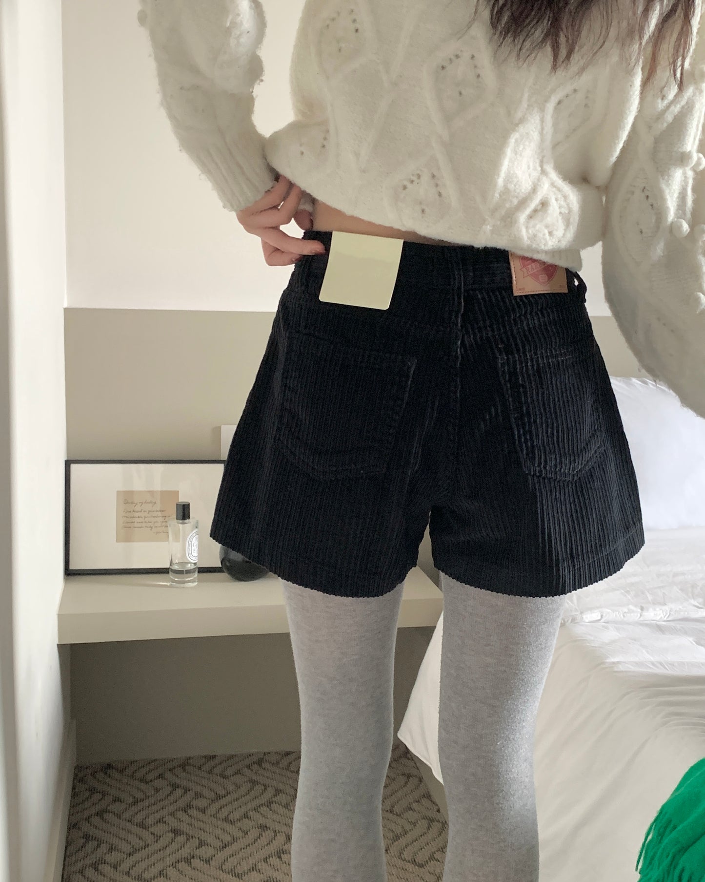 Teddy Corduroy Shorts