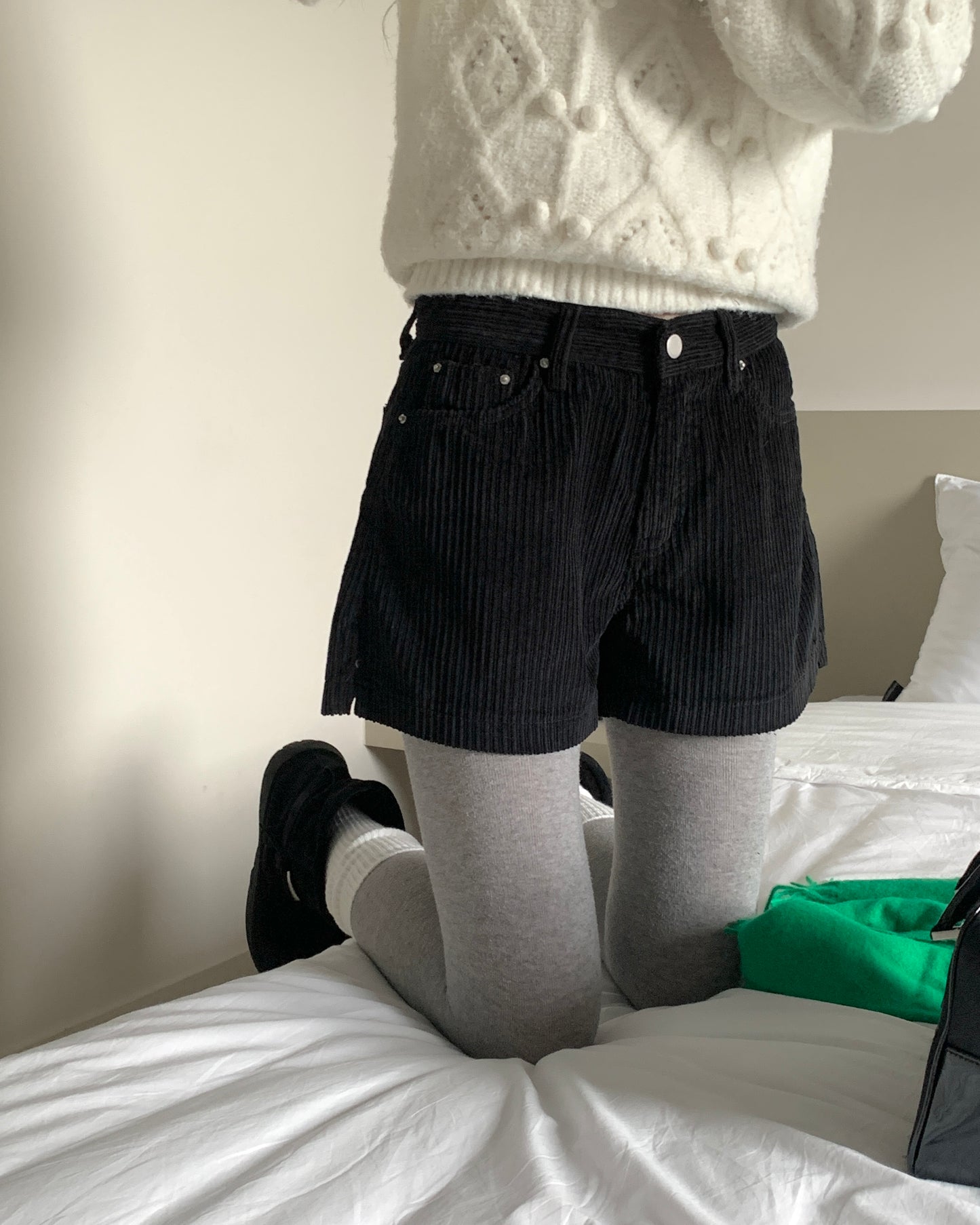 Teddy Corduroy Shorts