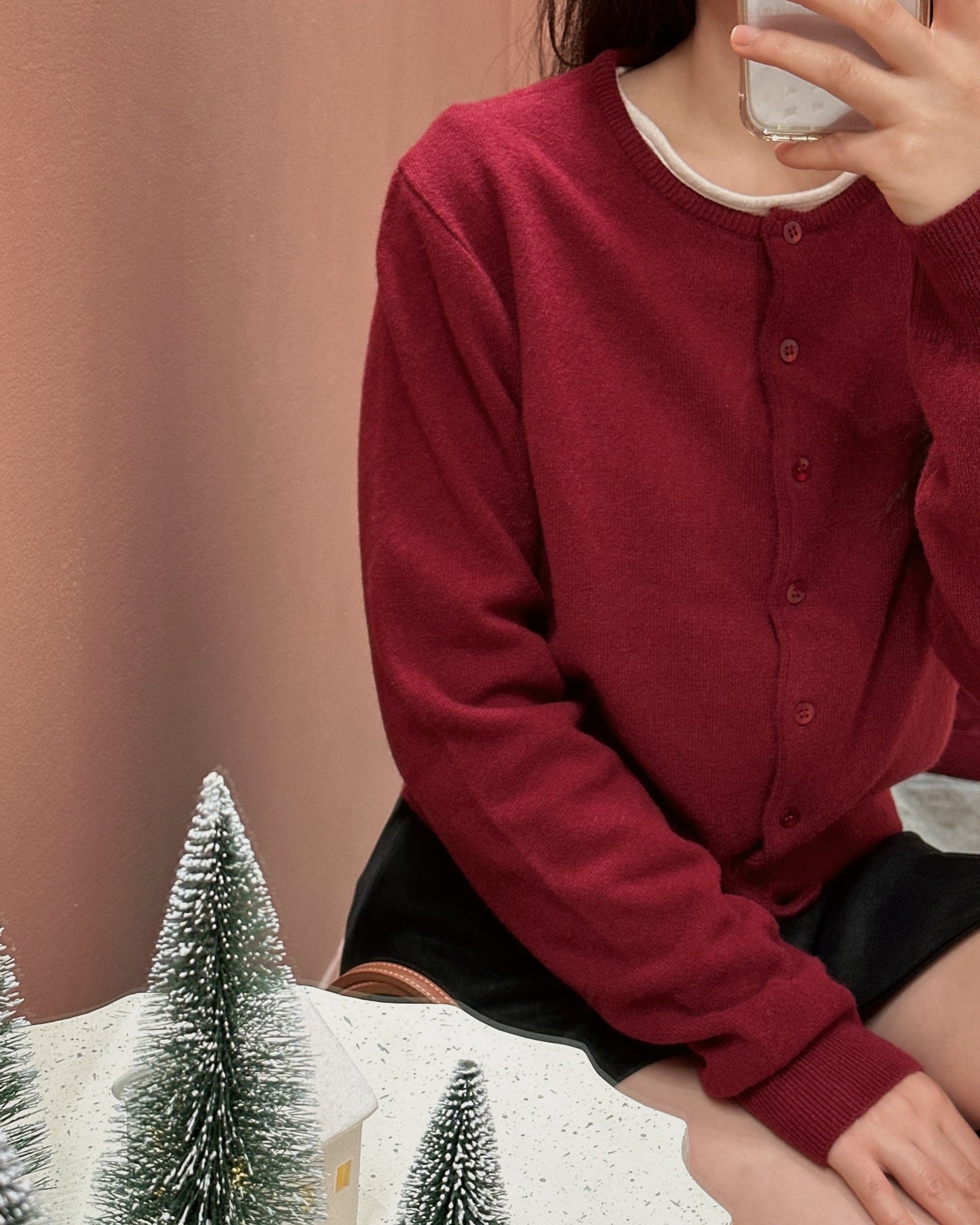 Soft Merino Wool Cardigan