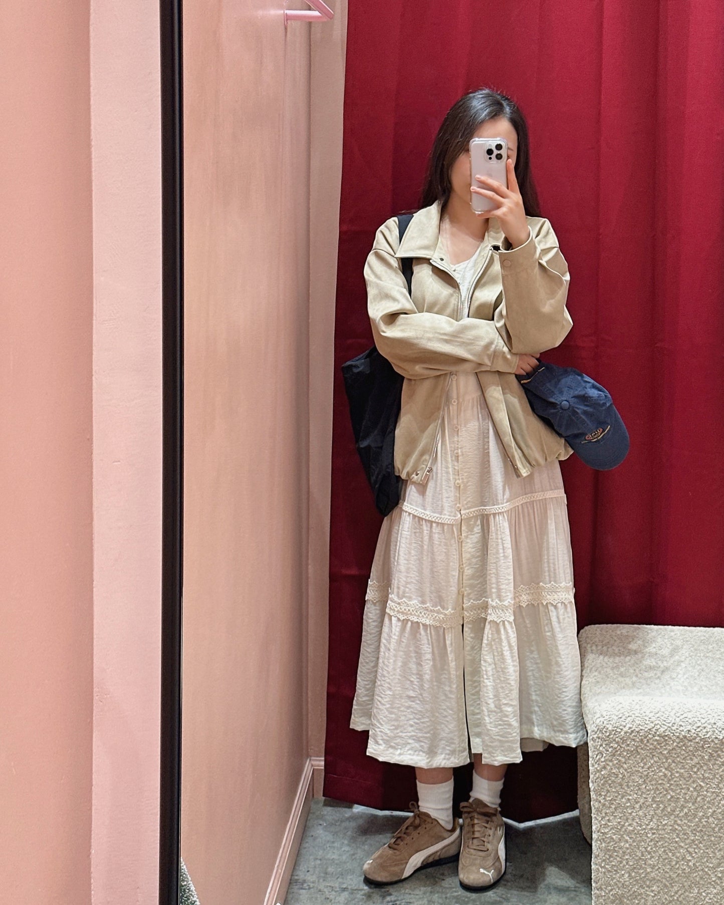 French Vintage Tiered Dress