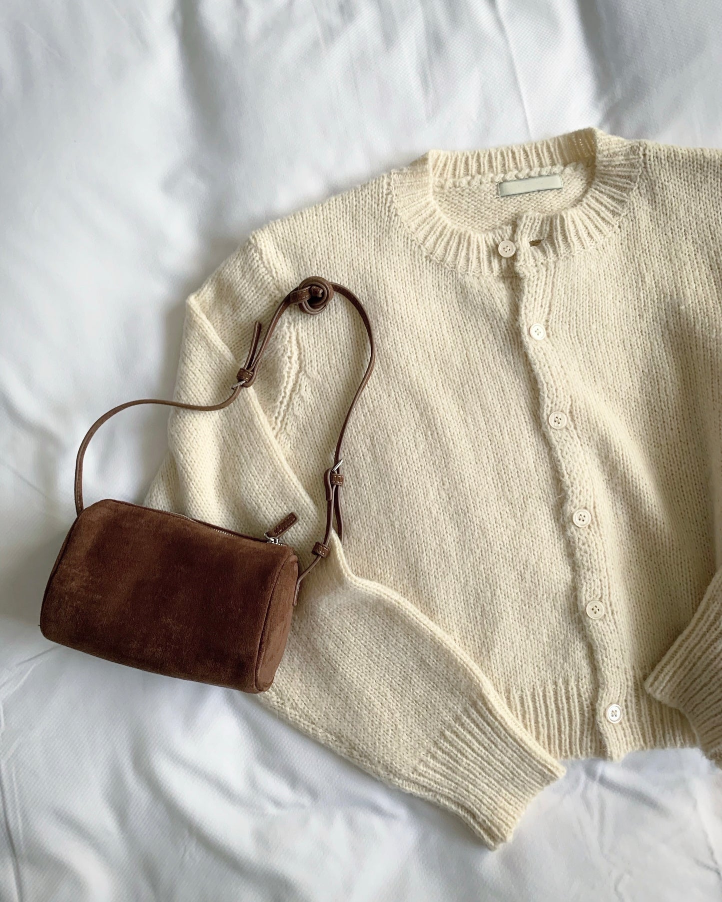Minimal Wool Cardigan