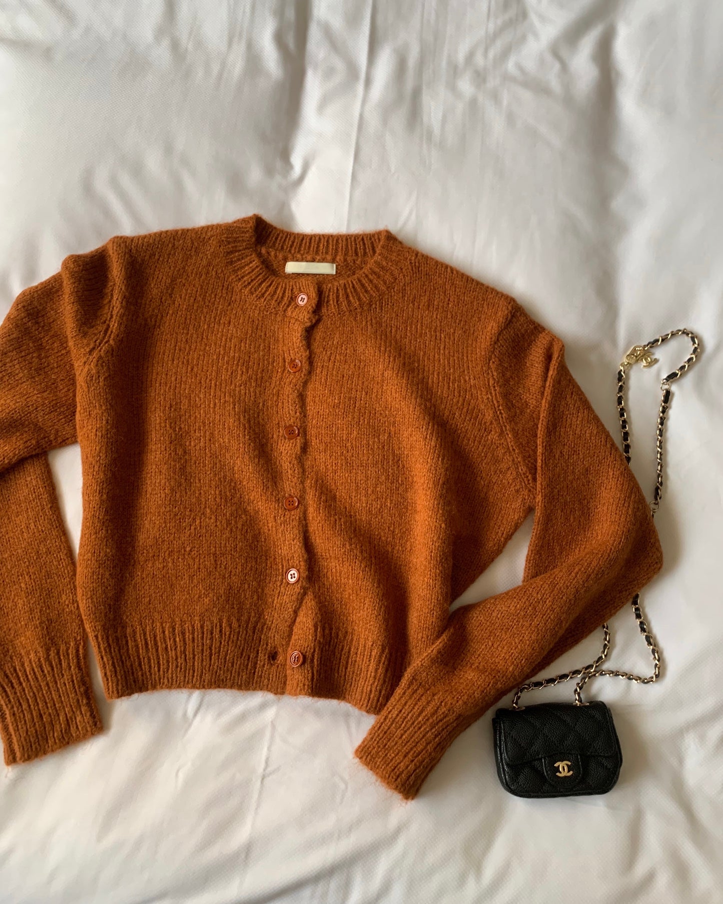 Minimal Wool Cardigan