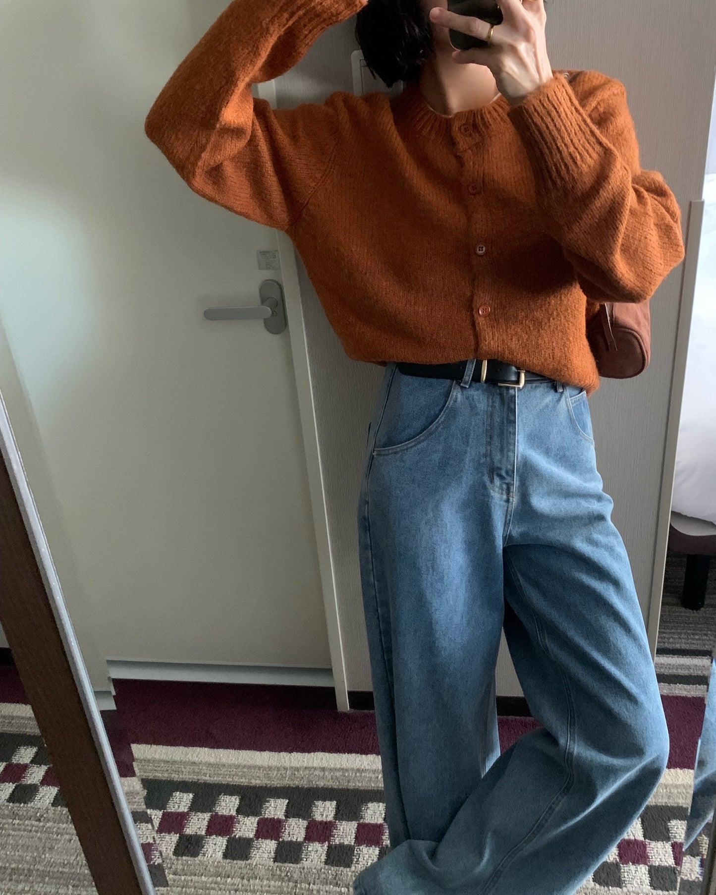 Minimal Wool Cardigan