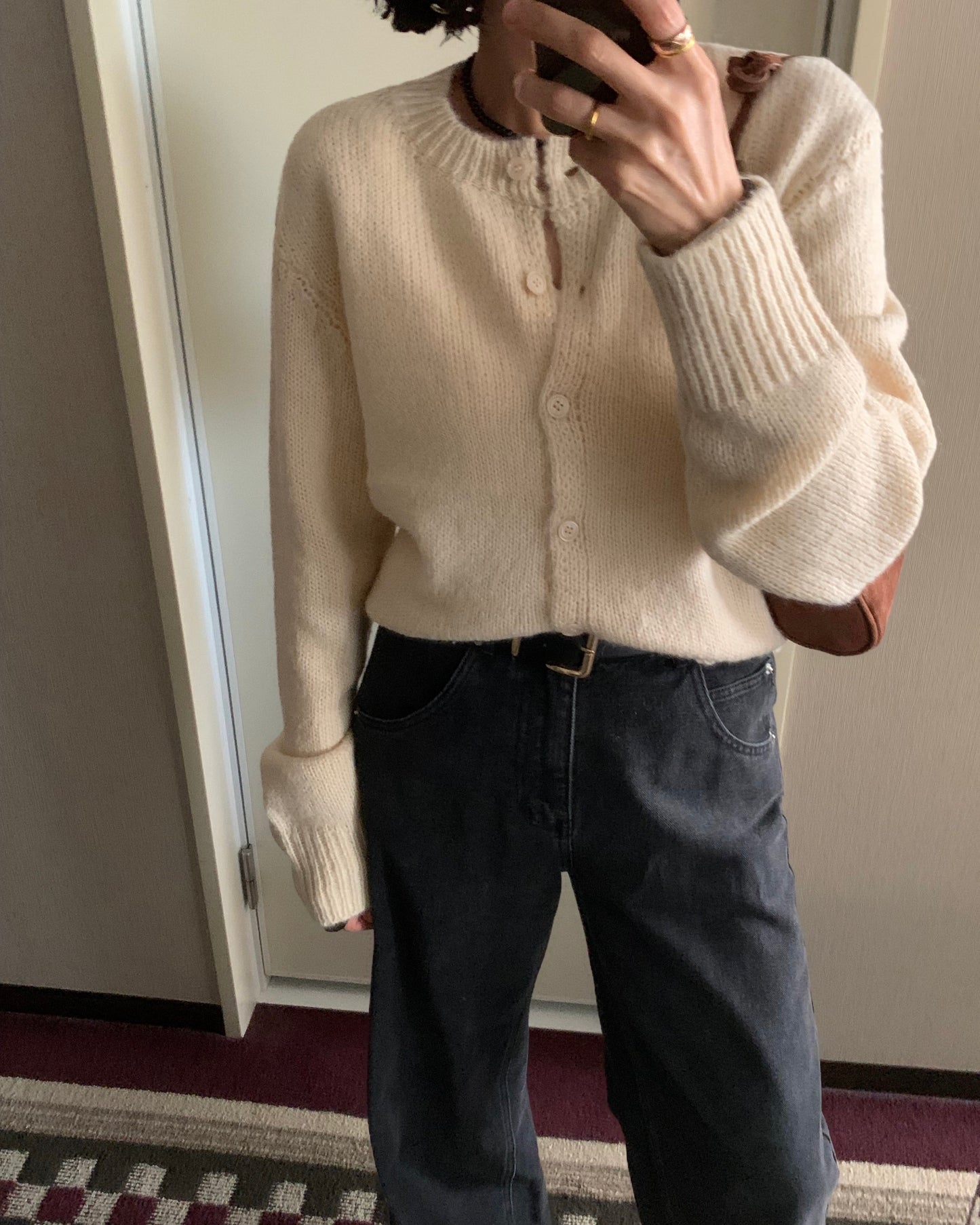 Minimal Wool Cardigan