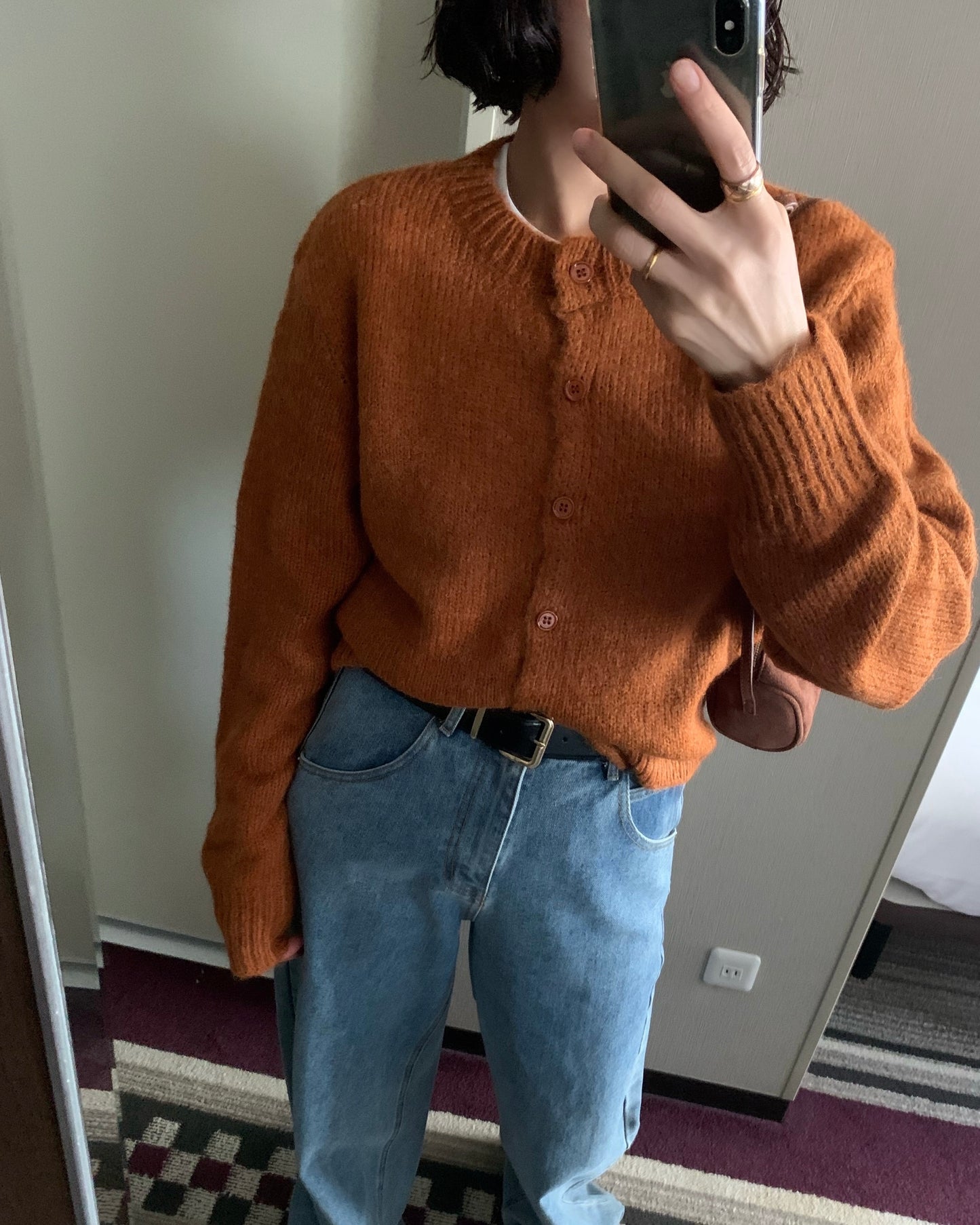 Minimal Wool Cardigan