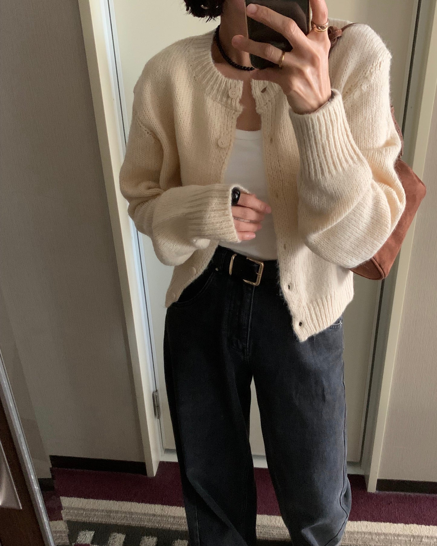 Minimal Wool Cardigan