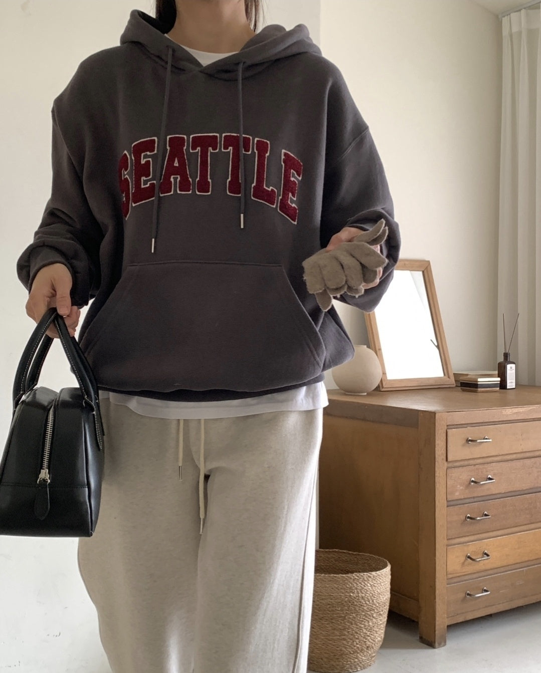 Seattle Cozy Fleece Hoodie