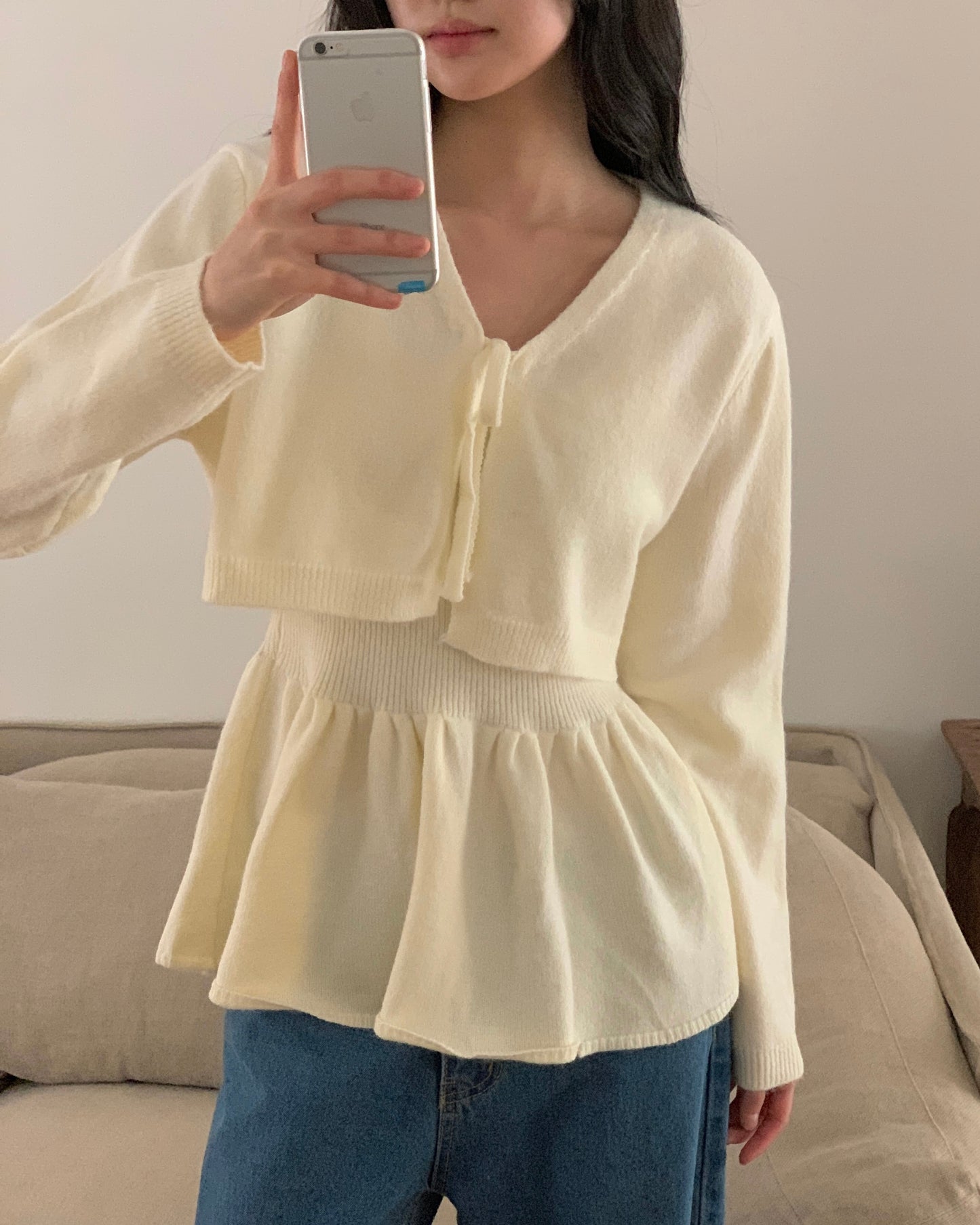 Peplum Cami Crop Set