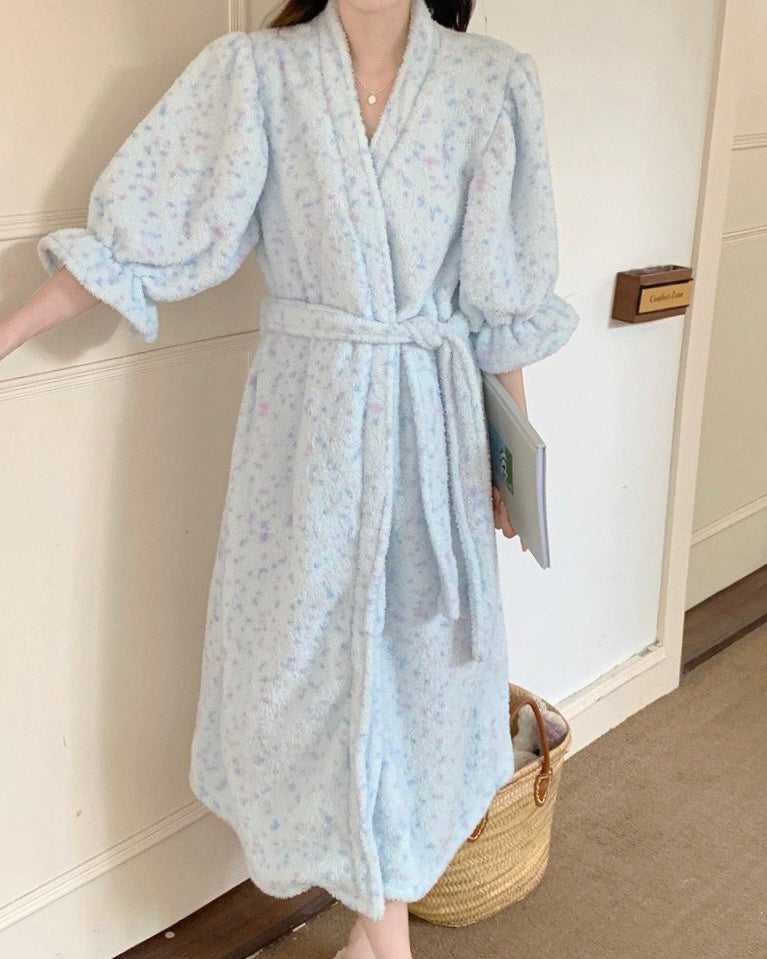 Marshmallow Robe + Matching Headband